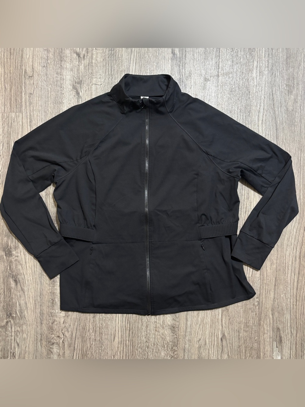Fabletics Jacket Women’s Size 1X Black Trinity Cold Weather Performance Athletic
